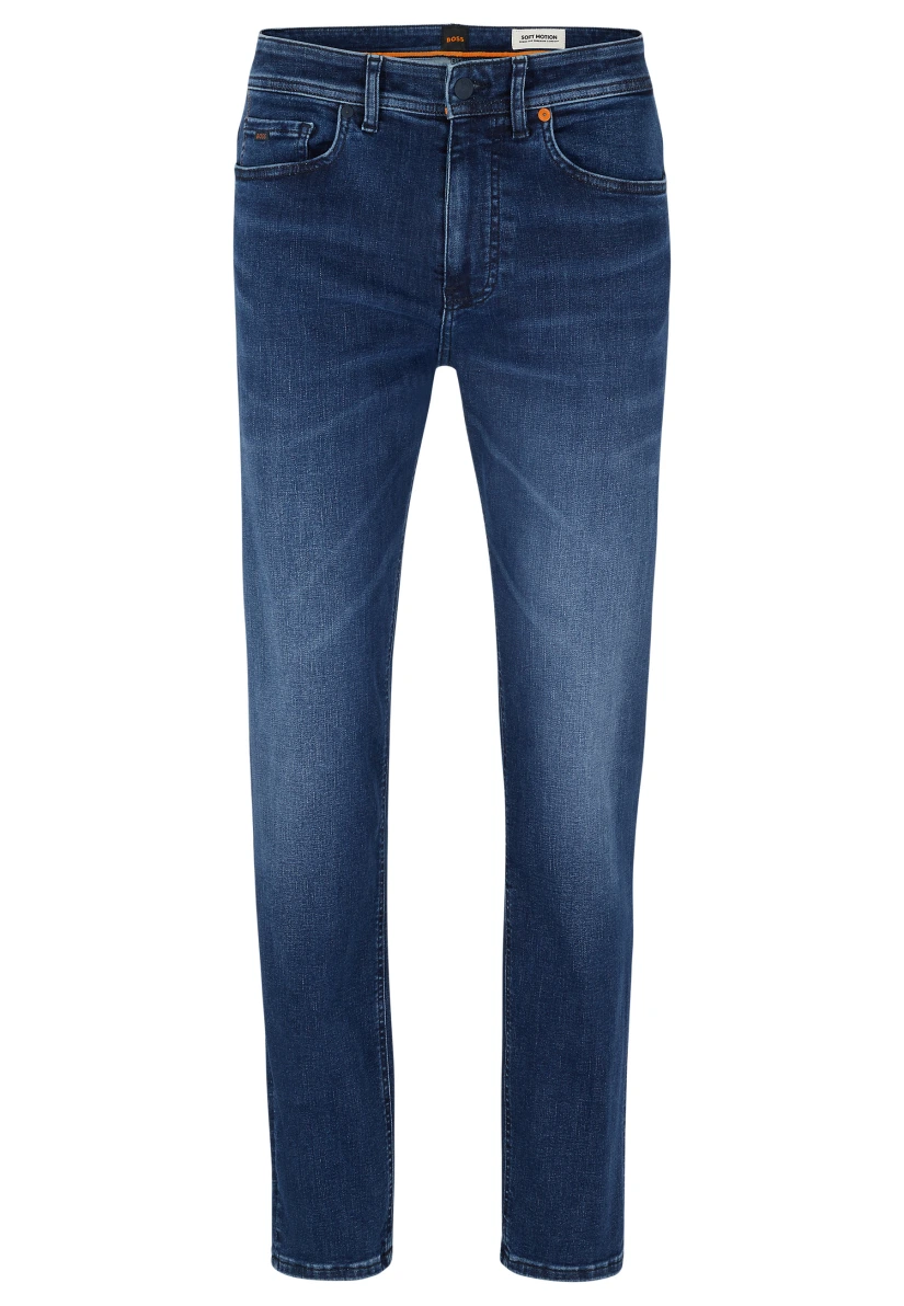 BOSS Jeans TABER ZIP BC-P-1 Tapered Fit in dunkelblau