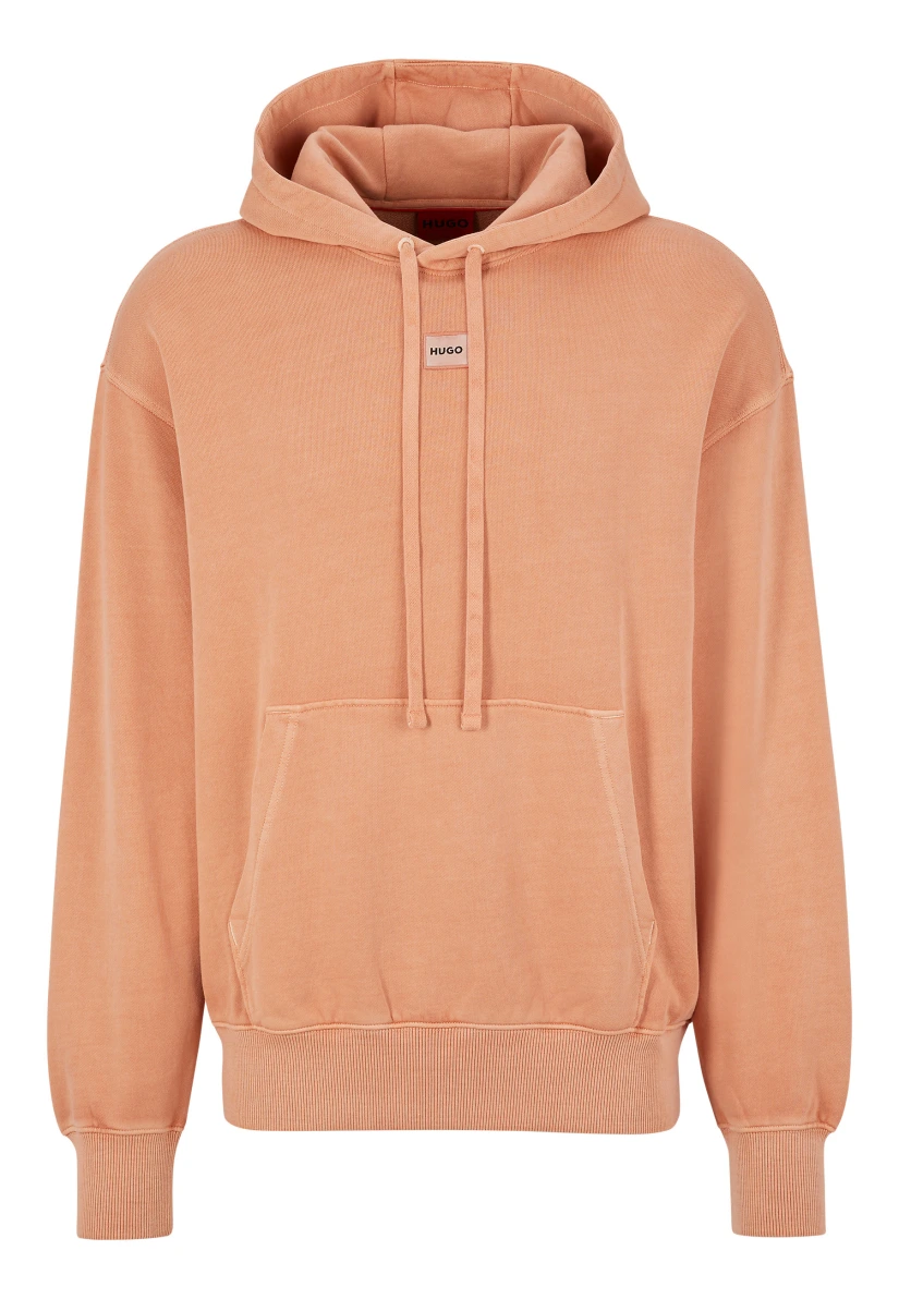 HUGO Sweatshirt DAREZ Relaxed Fit in orange