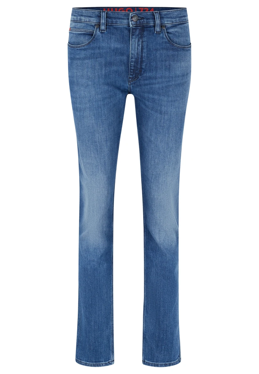 HUGO Jeans HUGO 734 Extra-Slim Fit in blau