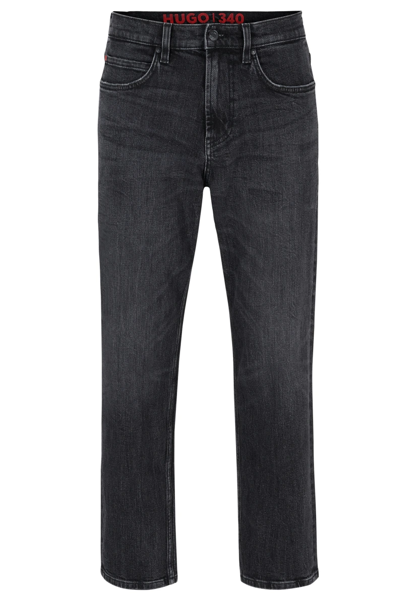 HUGO Jeans HUGO 340 Regular Fit in dunkelgrau