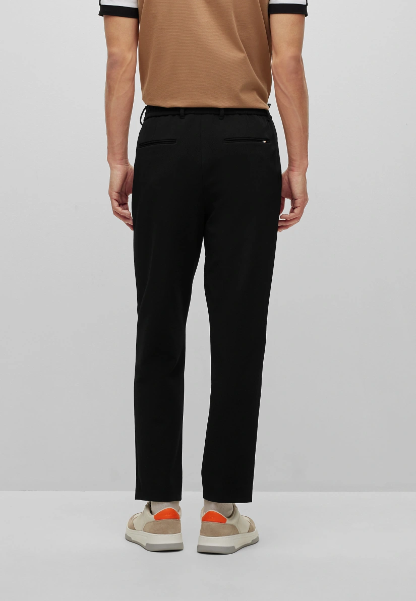 BOSS Business Hose C-PERIN-J-RDS-232 Relaxed Fit in schwarz NF8482