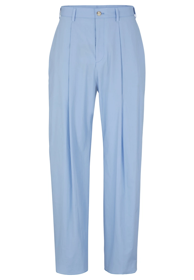 BOSS Business Hose SOMETIMES1_RW Relaxed Fit in blau