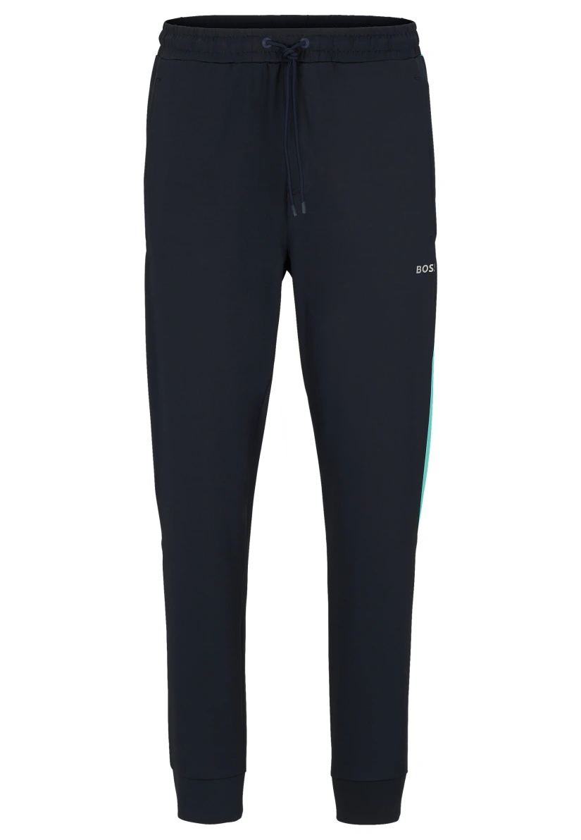 BOSS Casual Hose HICON Regular Fit in dunkelblau