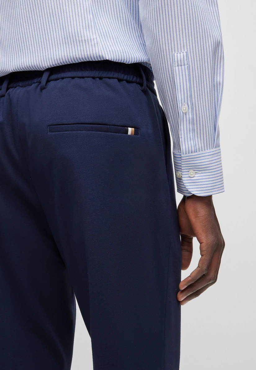 BOSS Business Hose C-GENIUS-J-RDS-231 Slim Fit in dunkelblau NF8582