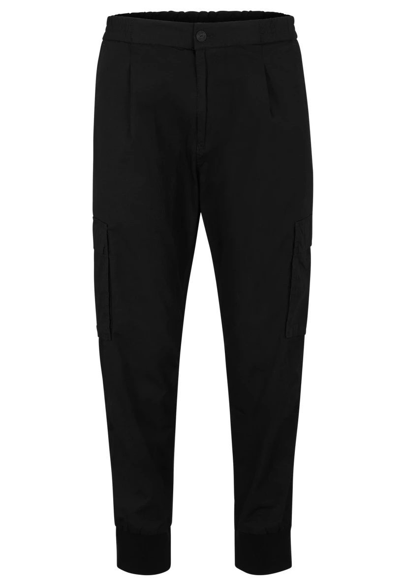 HUGO Casual Hose GLAVIN232W Slim Fit in schwarz