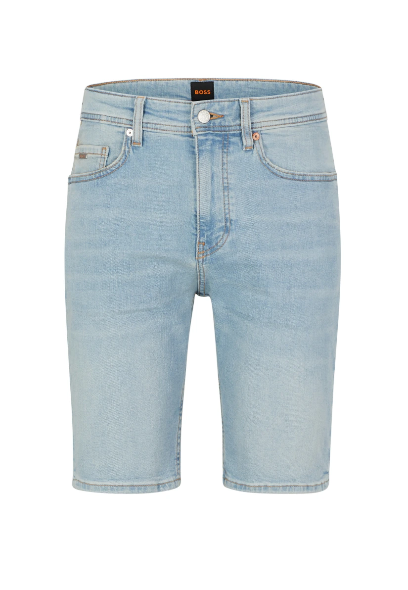 BOSS Short TABER SHORTS BC-C Tapered Fit in hellblau