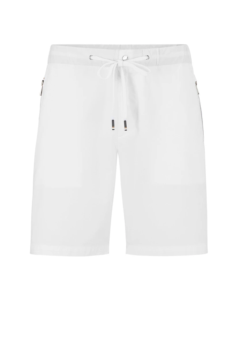 BOSS Short KLER-DS-SHORTS Relaxed Fit in weiss