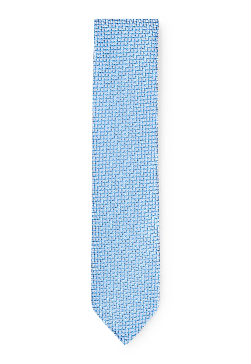 BOSS Krawatte P-TIE 6CM SOFT WF223 in hellblau GE7253