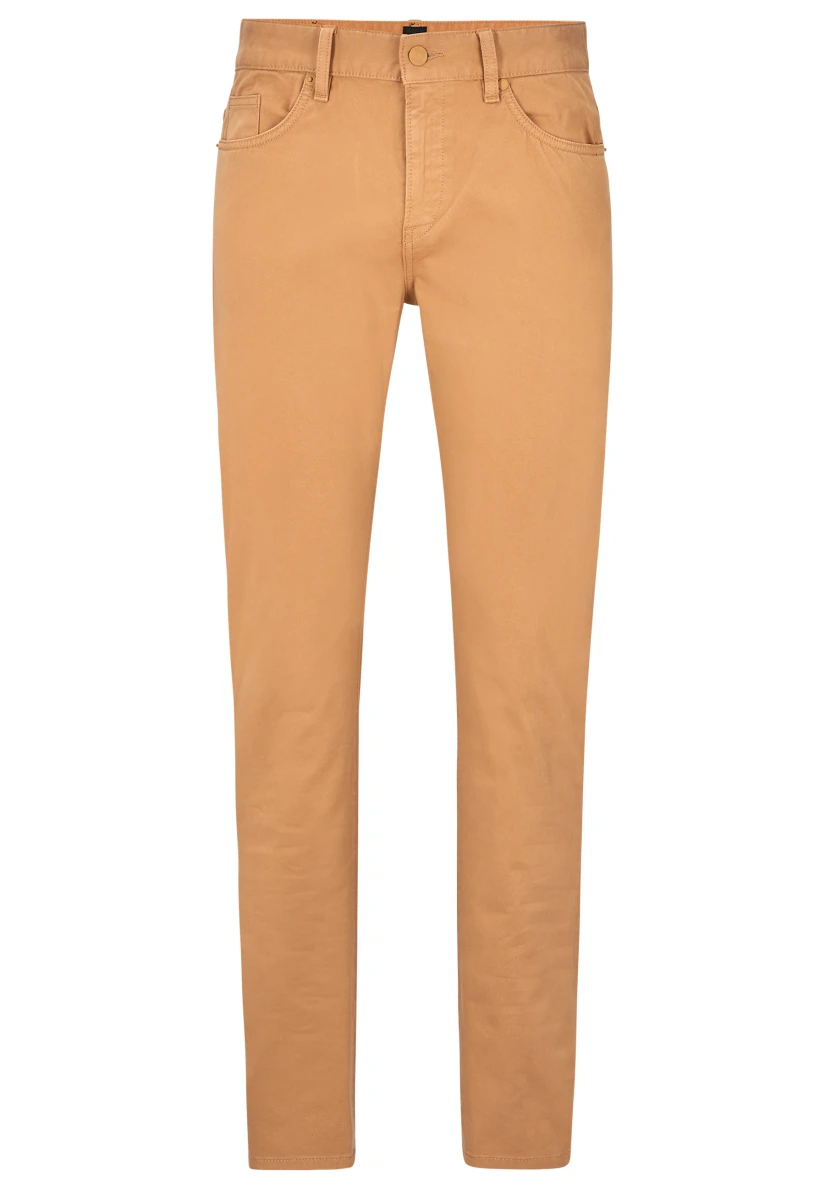 BOSS Casual Hose DELAWARE3-1-20 Slim Fit in beige