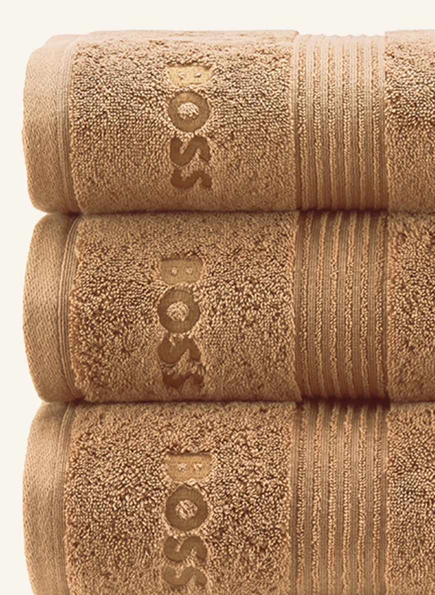 BOSS Duschtuch in camel