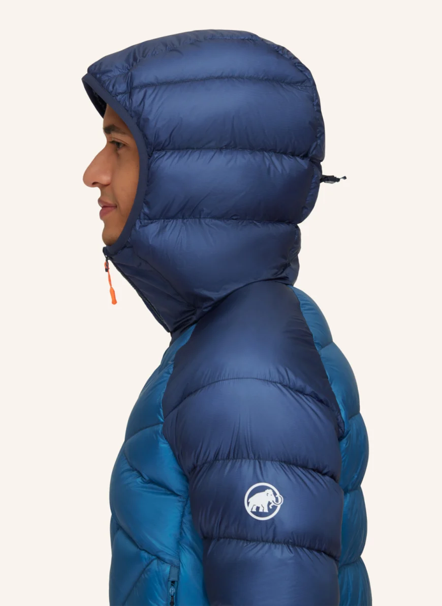 MAMMUT Daunenjacke TAISS mit Kapuze in blau SV8009