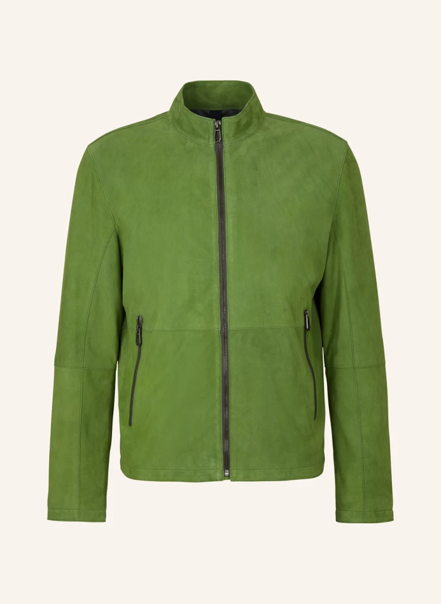 JOOP! Lederjacke in grün