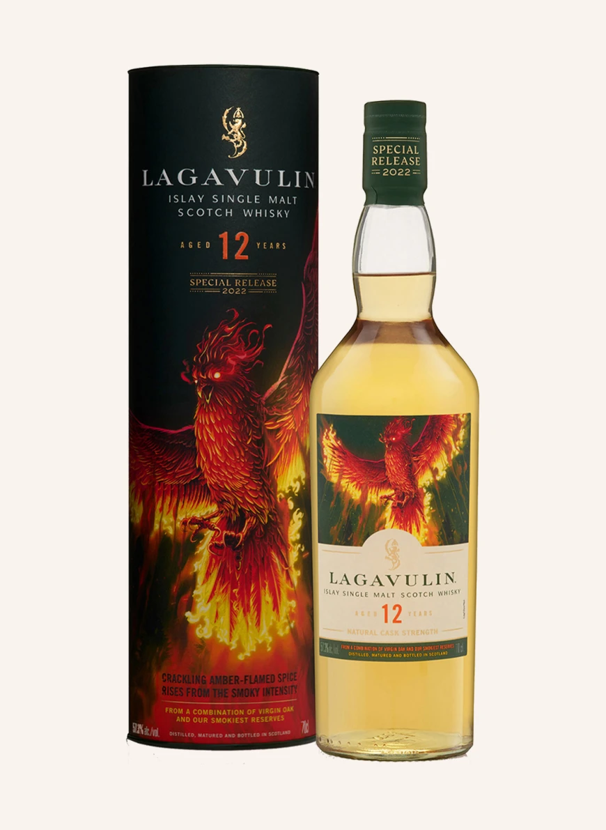 LAGAVULIN Single Malt Whisky 12 YEARS ISLAY SPECIAL RELEASE in gold