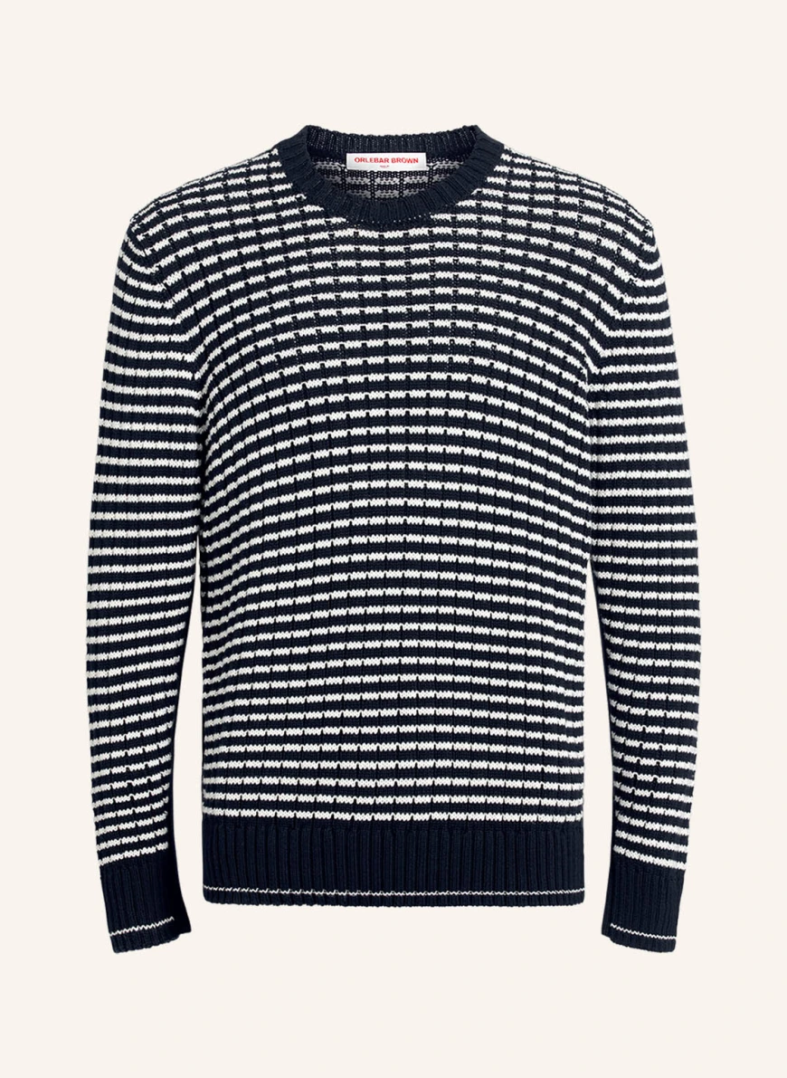 ORLEBAR BROWN Pullover LORCA SIDE STRIPE in dunkelblau
