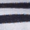 BLAU/ WEISS GESTREIFT