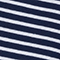 BLAU/ WEISS GESTREIFT