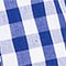 BLAU/ WEISS KARIERT