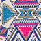 BEIGE/ BLAU/ PINK