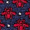 BLAU/ ROT