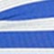 HELLBLAU/ WEISS GESTREIFT