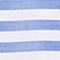 HELLBLAU/ WEISS GESTREIFT