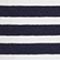NAVY/ OFFWHITE GESTREIFT