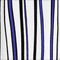 WEISS/ SCHWARZ GESTREIFT