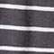 GRAU/ WEISS GESTREIFT