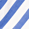BLAU/ WEISS GESTREIFT