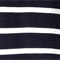 NAVY/ OFFWHITE GESTREIFT