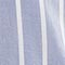 HELLBLAU/ WEISS GESTREIFT