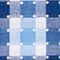 HELLBLAU/ DUNKELBLAU/ WEISS KARIERT