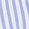 HELLBLAU / WEISS GESTREIFT