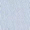 WEISS/ BLAU GESTREIFT