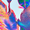BLAU/ PINK/ PFLAUME