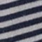 NAVY/ WEISS GESTREIFT