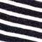 NAVY/ ECRU GESTREIFT