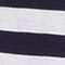 WEISS/ BLAU GESTREIFT