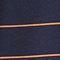 MARINE/ ORANGE GESTREIFT