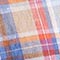 HELLBLAU/ TAUPE/ ROT