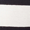 OFFWHITE/ SCHWARZ GESTREIFT