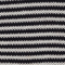 SCHWARZ/ WEISS GESTREIFT
