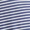 BLAU/ WEISS GESTREIFT