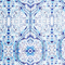 HELLBLAU/ BLAU/ WEISS