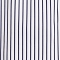 WEISS/ NAVY GESTREIFT