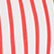 ROT/ WEISS GESTREIFT