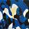 BLAU/ SCHWARZ/ WEISS