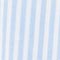 HELLBLAU/ WEISS GESTREIFT