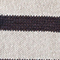 BLAU/ CREME GESTREIFT