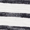NAVY/ OFFWHITE GESTREIFT